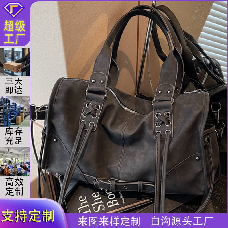 Hand-held tote bag cross-border niche Korean high-end FANCY CLUB Seol-yoon's same fashion shoulder crossbody bag