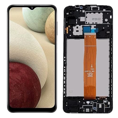 Compatible with Samsung A12 screen assembly, Samsung A125 A127 integrated LCD display assembly