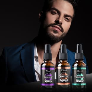 ZSeeY Beard Grow Oil Man Essential Oil