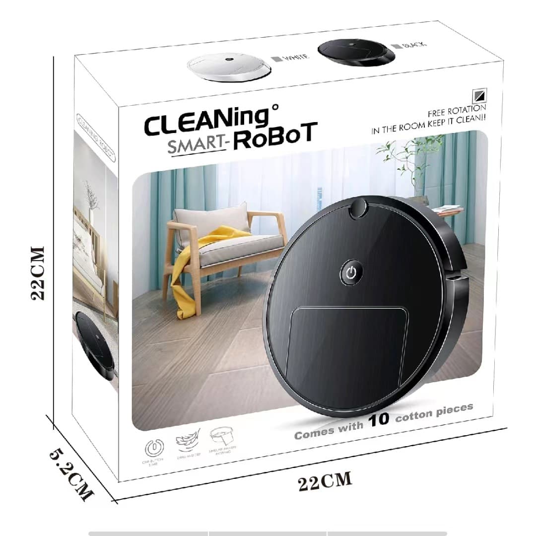 New USB rechargeable automatic cleaning robot vacuum cleaner, lazy-person single mop, home use, promotional gift, wholesale.