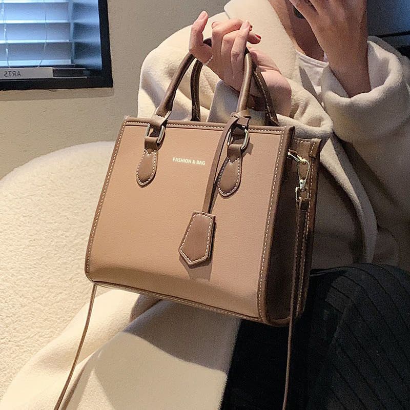 Cross-border Premium Minimalist Textured Large Capacity 2025 New Trendy Versatile Crossbody Handbag Tote Commuter Shoulder Bag