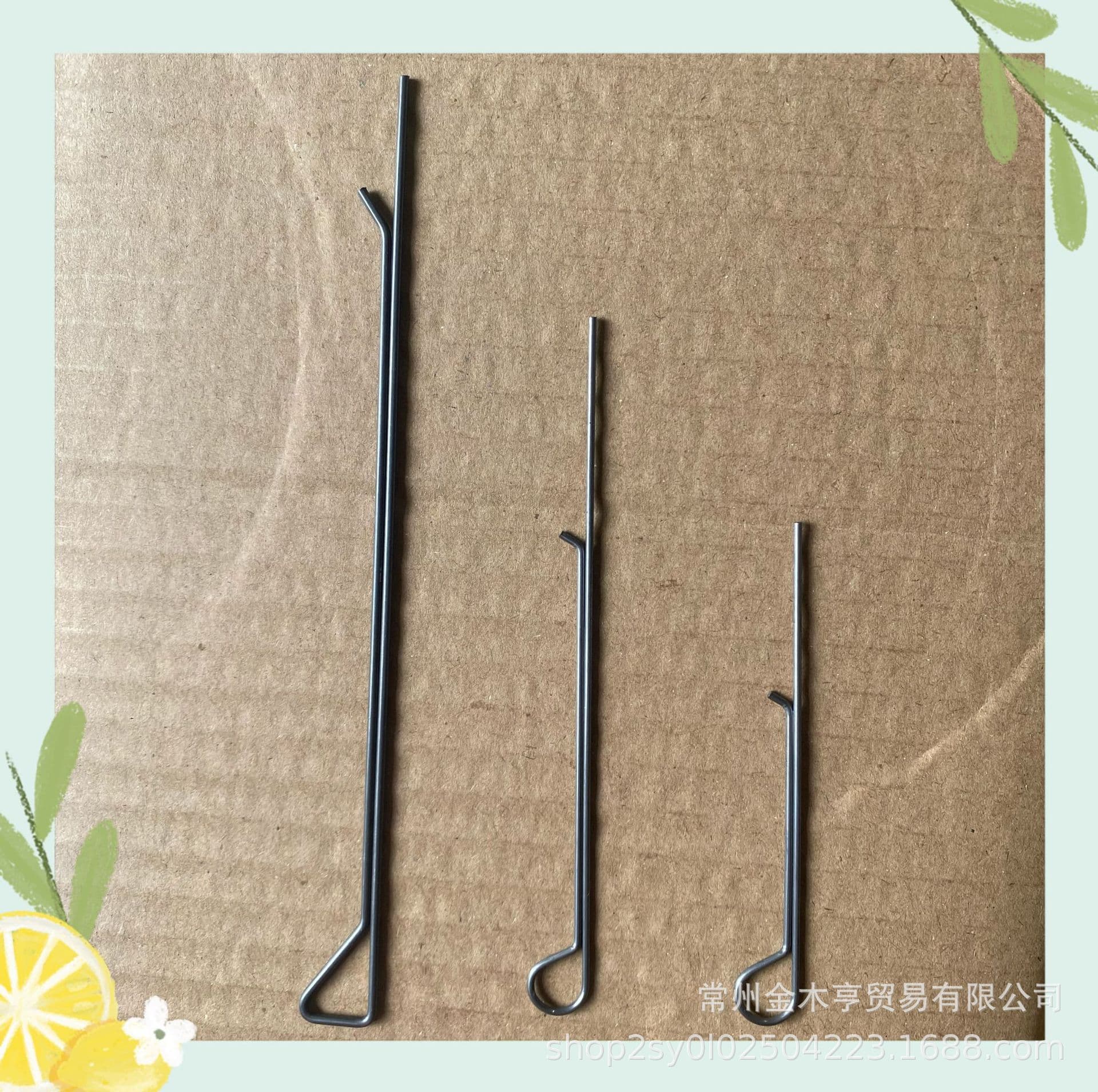 DIY Candle Wick Centering Tool Carbon Steel Holder for Handmade Candles, Multiple Sizes