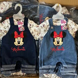 Hot Selling Export Wholesale Kids Denim Set Girls Bib Overalls Skirt Plus T-Shirt Two-Piece Set 2pcs Other