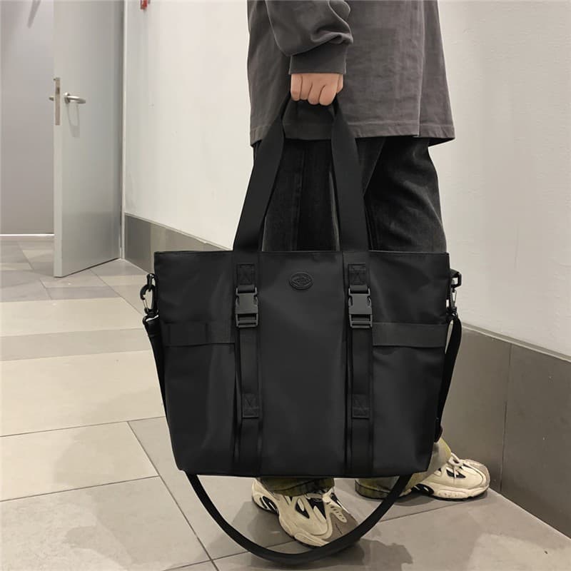 Large Capacity Travel Bag for Men, Trendy Fashion Casual Shoulder Bag, Student School Handheld Tote Bag, Women's Luggage Bag