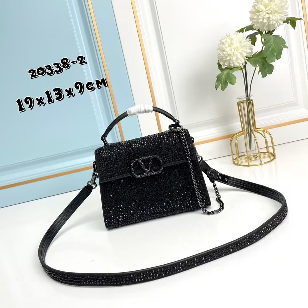 Crystal Rhinestone Mini Handbag 2026 New Style Shoulder Crossbody Chain Bag Evening Bag Fashion