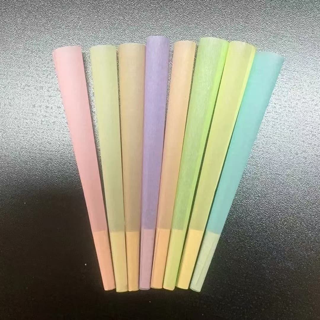 Cross-border Amazon factory direct sales of cone tubes, wood pulp pre-rolled paper, king-size cone boxes, 1000 pieces colored rolling