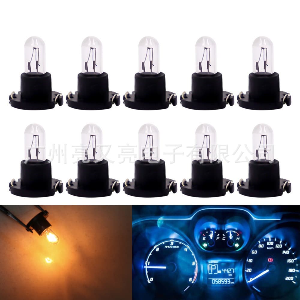 Car LED Instrument Bulb T3 T4.2 Halogen Bulb 1SMD 1LED Dash Light Indicator Lamp