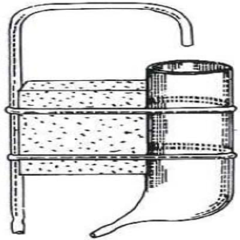 Japan Natsume Seisakusho KN-363 Yagi Heart Perfusion Cannula (Suitable for Frogs and Cattails)
