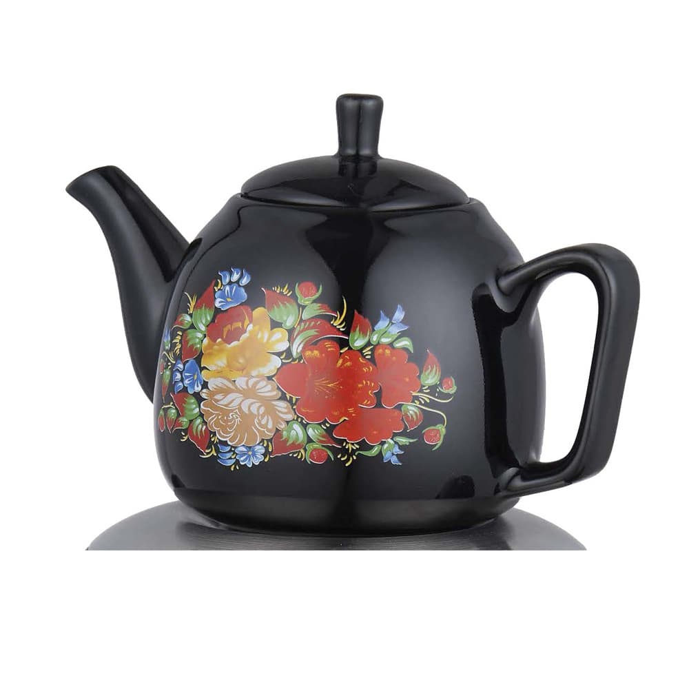 3.5L Capacity Export Spray-Pattern Russian Kettle Turkish Electric Kettle Multi-Purpose Stainless Steel Double-Layer Kettle