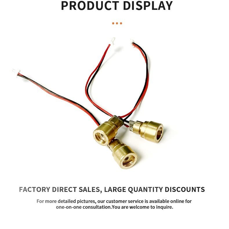 Red Laser Module Linear Red Module High-Speed Photodetector Measurement Tool Accessories