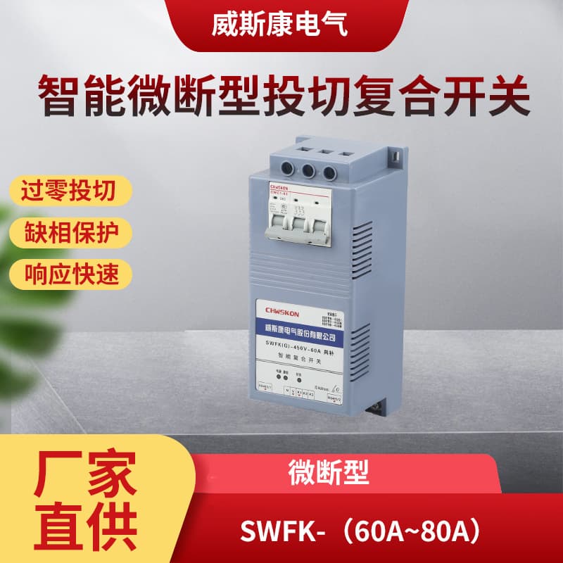 Wisconsin Electric SWFK 63A/80A Switching Composite Switch with Thyristor Module (Customizable)