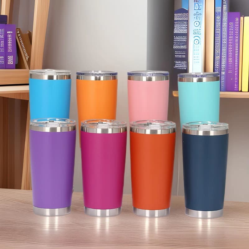 Cross-border Hot Sale 20OZ Car Cup 304 Stainless Steel Double-layer Beer Mug Outdoor Sports Ice Master Cup Car Water Cup