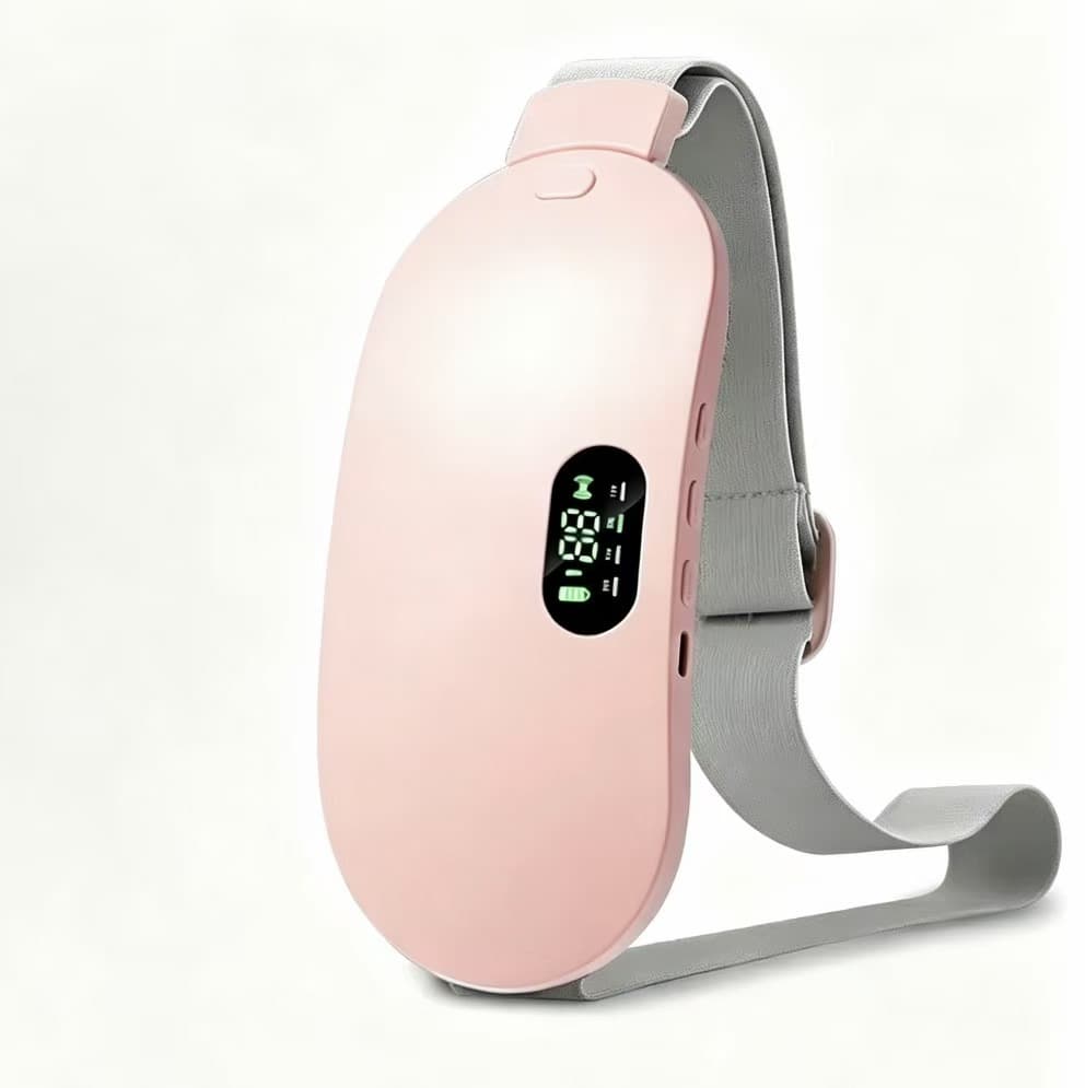 Heated Waist Belt for Women, Abdominal Warmer for Menstrual Cramp Relief, Thermal Physiotherapy Device, Waist Massager