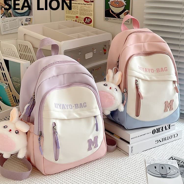 New cute spring outing study backpack children's outing travel backpack girl primary school student outing school bag