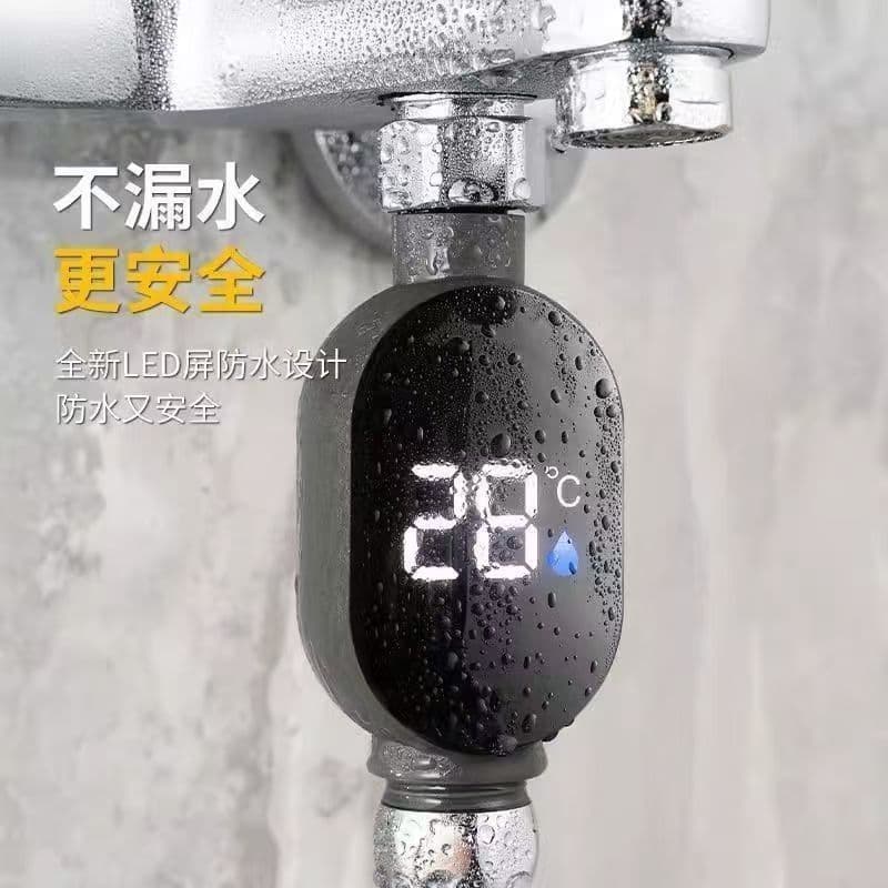 Thermometer Visible Temperature Bath Display Universal Interface Bathroom-Specific