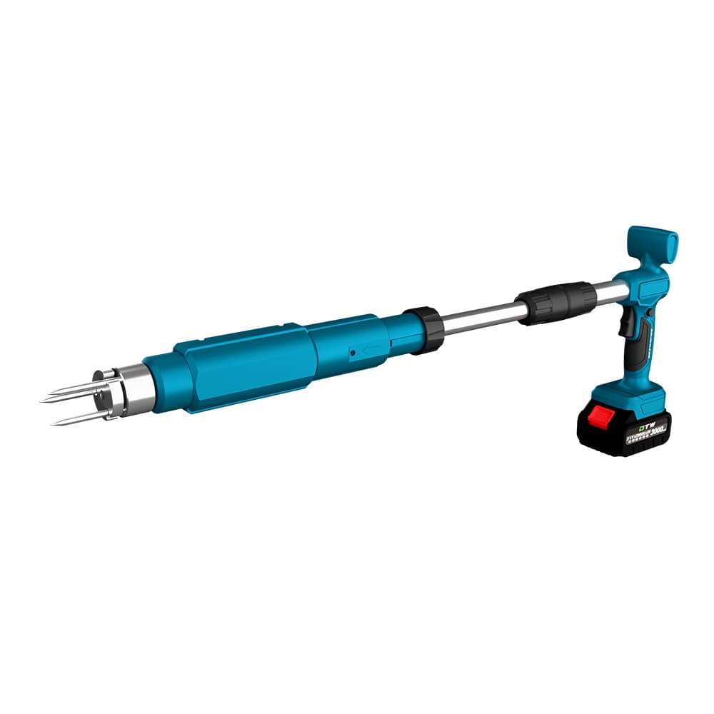 Cross-border hot-selling electric weed puller, new lithium-ion hand-operated outdoor yard weed remover, accurately and efficiently removes weeds