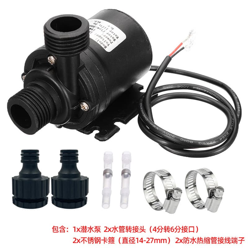 Fish Tank Submersible Pump Suction Pump Small Bottom Suction Pump Low Noise Water Circulation Filter Pump Water Change Booster Pump Land and Water Dual Use