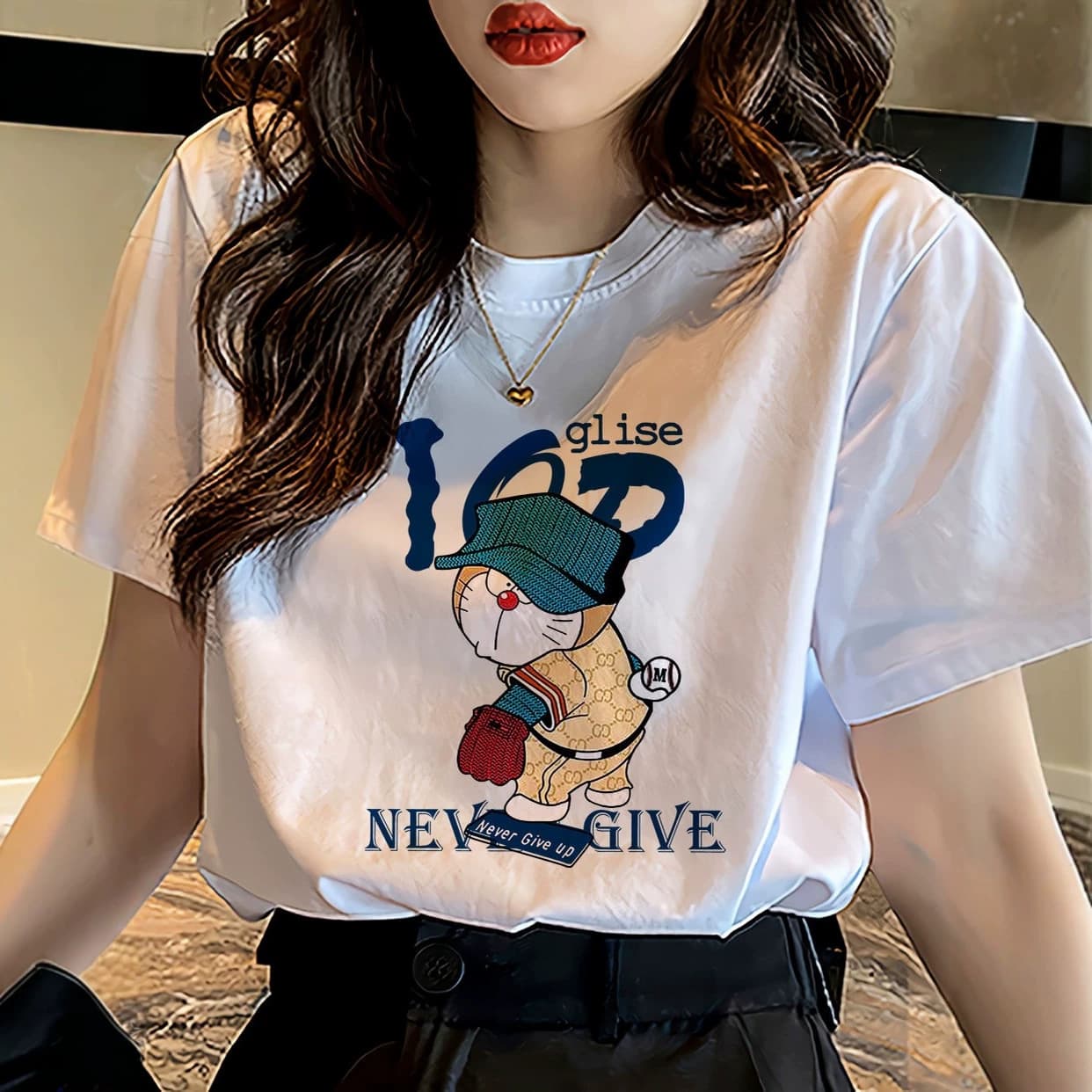 Cotton Crew Neck 2026 New Short Sleeve T-Shirt Women Summer Stylish Long Sleeve Women's Autumn Winter Tee Base Layer Top