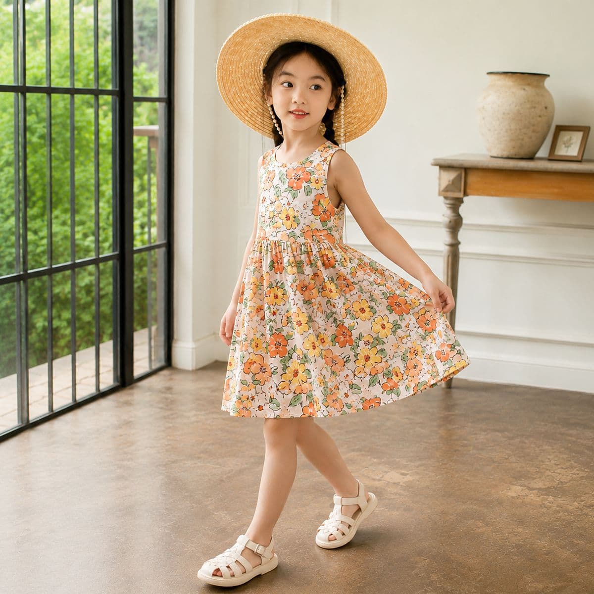 Children's Clothing Summer New Style Girls' Skirts Girls' Dresses Princess Dresses Wholesale Tank Tops Baby Pajama Dresses