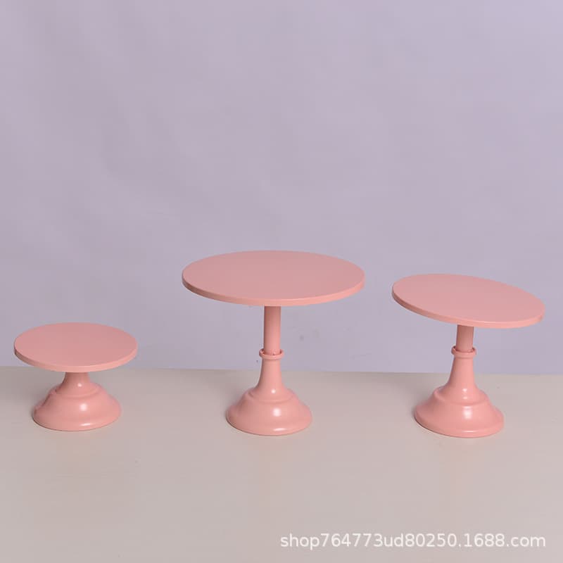 Wedding Iron Cake Stand Set High Medium Low Cake Display Stand Wedding Dessert Table Cake Plate Props Cake Stand Set