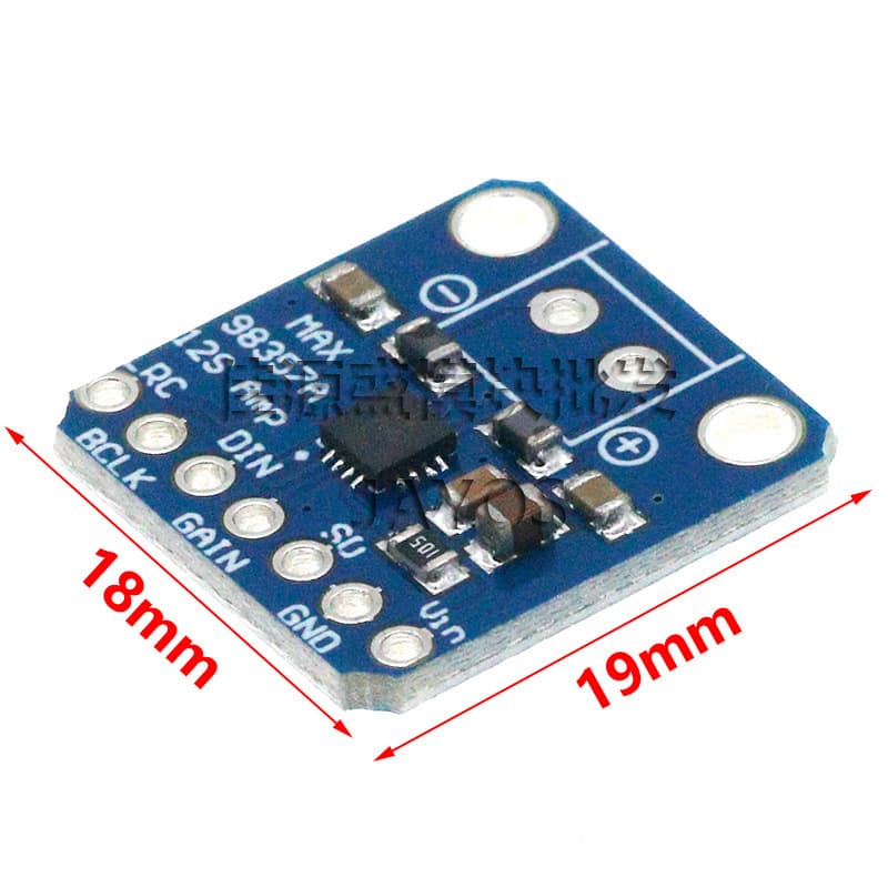 Max98357A Audio Amplifier Module 3006 I2S 3W Class D Amplifier Filterless DIY Power Amplifier Board
