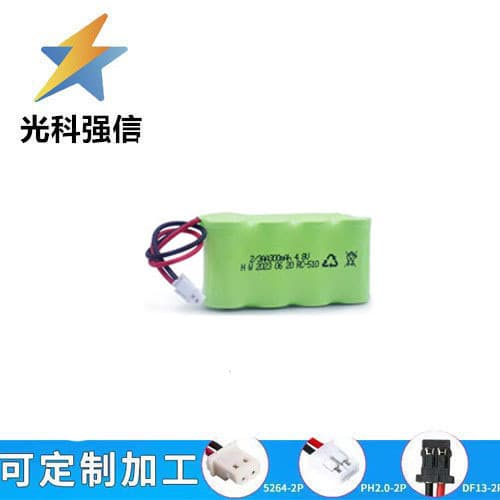 Brand New Genuine 4.8V 2/3AA 300mAh Ni-MH Battery NI-MH for Circuit Boards, Toys, Universal Heads