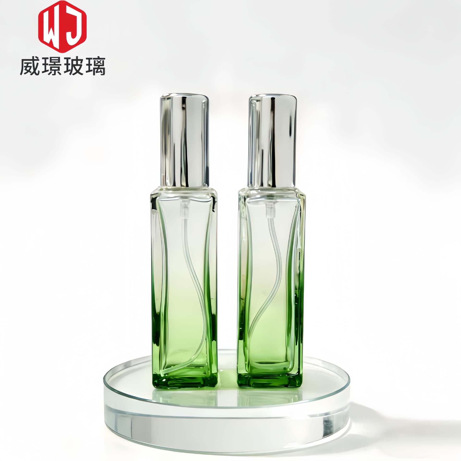 20ml Square Perfume Spray Bottle Portable Sample Sub-Bottle Cosmetic Packaging Transparent Perfume Glass Bottle Manufacturer
