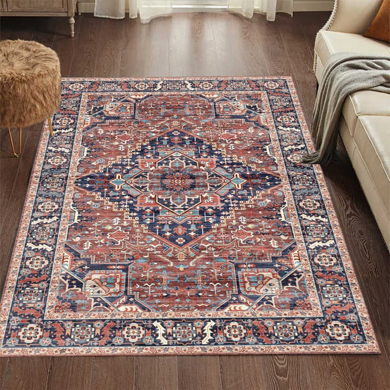 Temu TikTok Cross-border Non-slip Machine Washable Living Room Rug eBay Bedroom Bedside Rug Wayfair