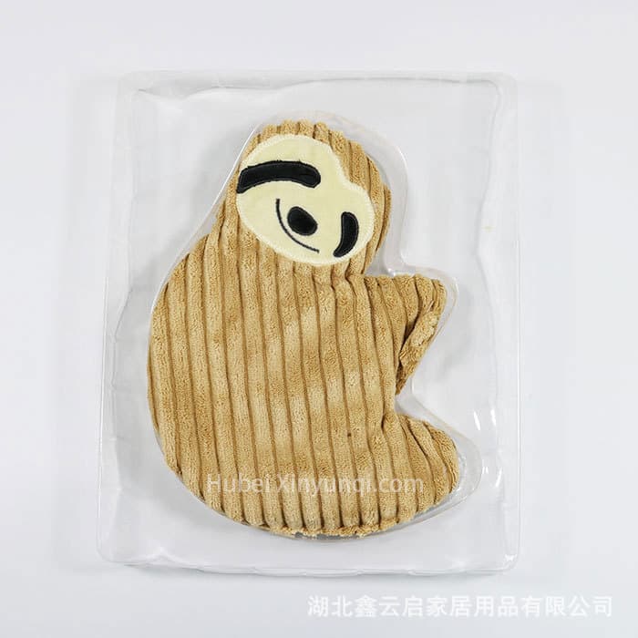 Mineral Bead Clay Bead Heating Pack, Microwaveable Sloth Heating Pad, Custom Shapes, Factory Direct Sales