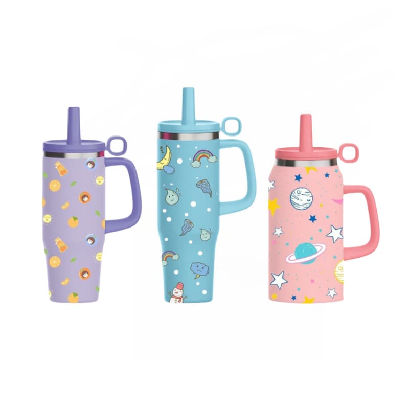 Amazon Bestseller 40oz Tumbler Large Capacity Insulated Cup Car-Mounted High-Appearance Straw Water Cup Tumbler Patent
