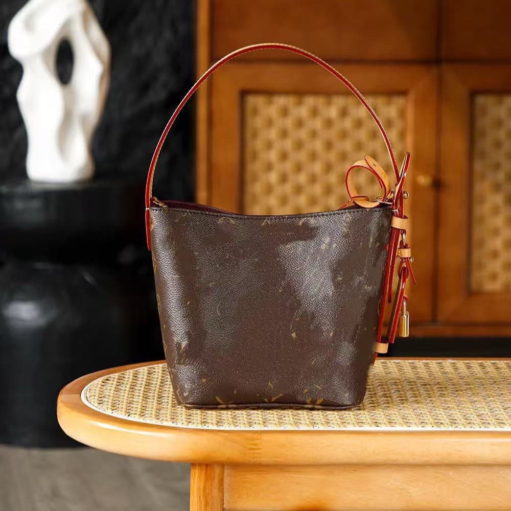 Donkey brand new allinbb women's bag, old flower horn bag, postman bag, baguette bag, tote pillow, speedy pillow bag