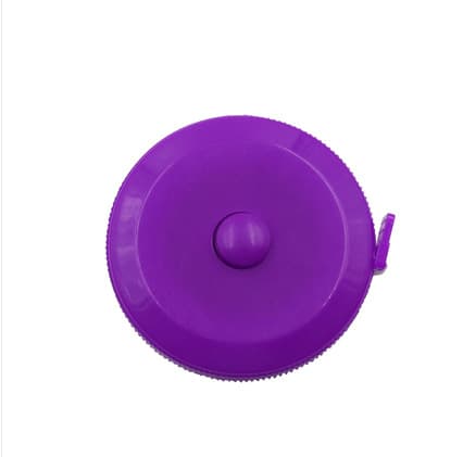 1.5m Retractable Soft Tape Measure for Body Measurements, Student Craft, Candy Color, Portable Round Plastic Tape