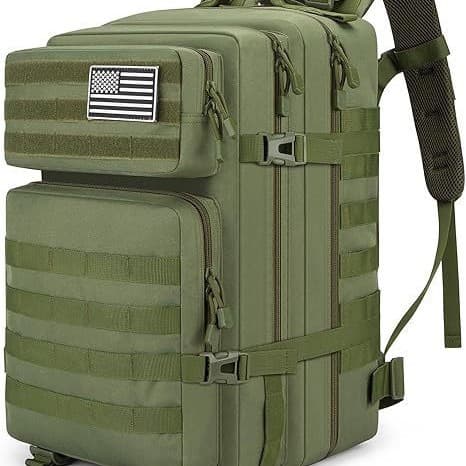 2025 Cross-border Amazon Hot-selling Tactical Backpack Outdoor Camping Hiking Bag Large Capacity 45L Three-level Attack Pack