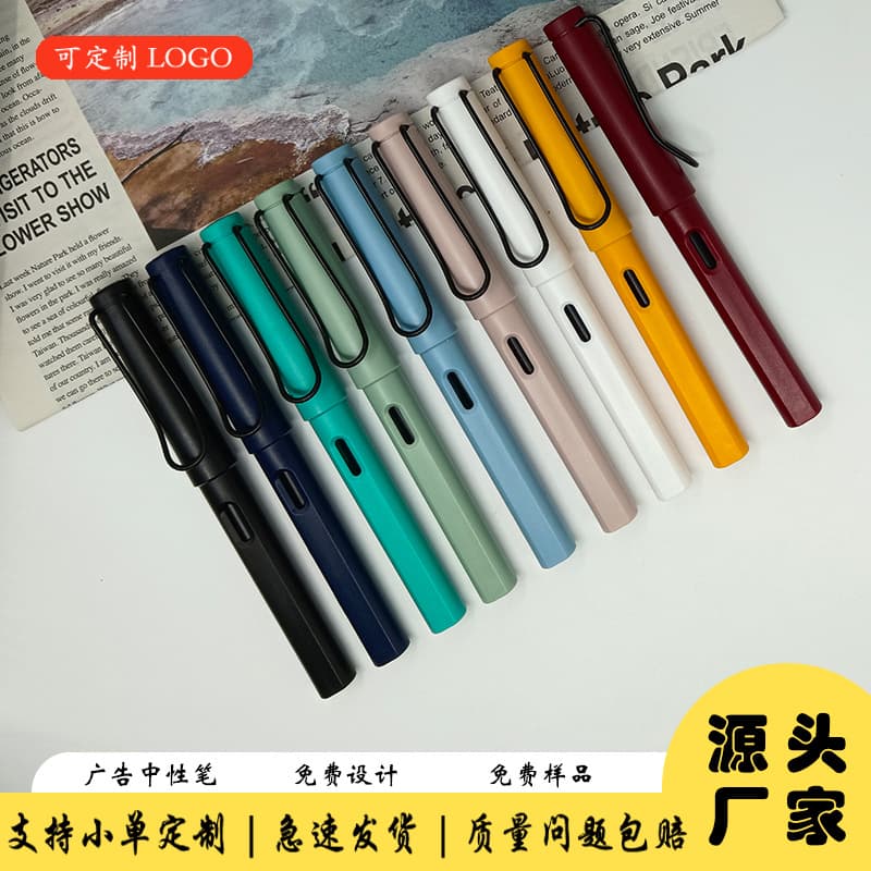 Custom Logo Gel Pens Advertising Pens Printable Business Gift Pens Student Corporate Promotional Medical Prescription Pens