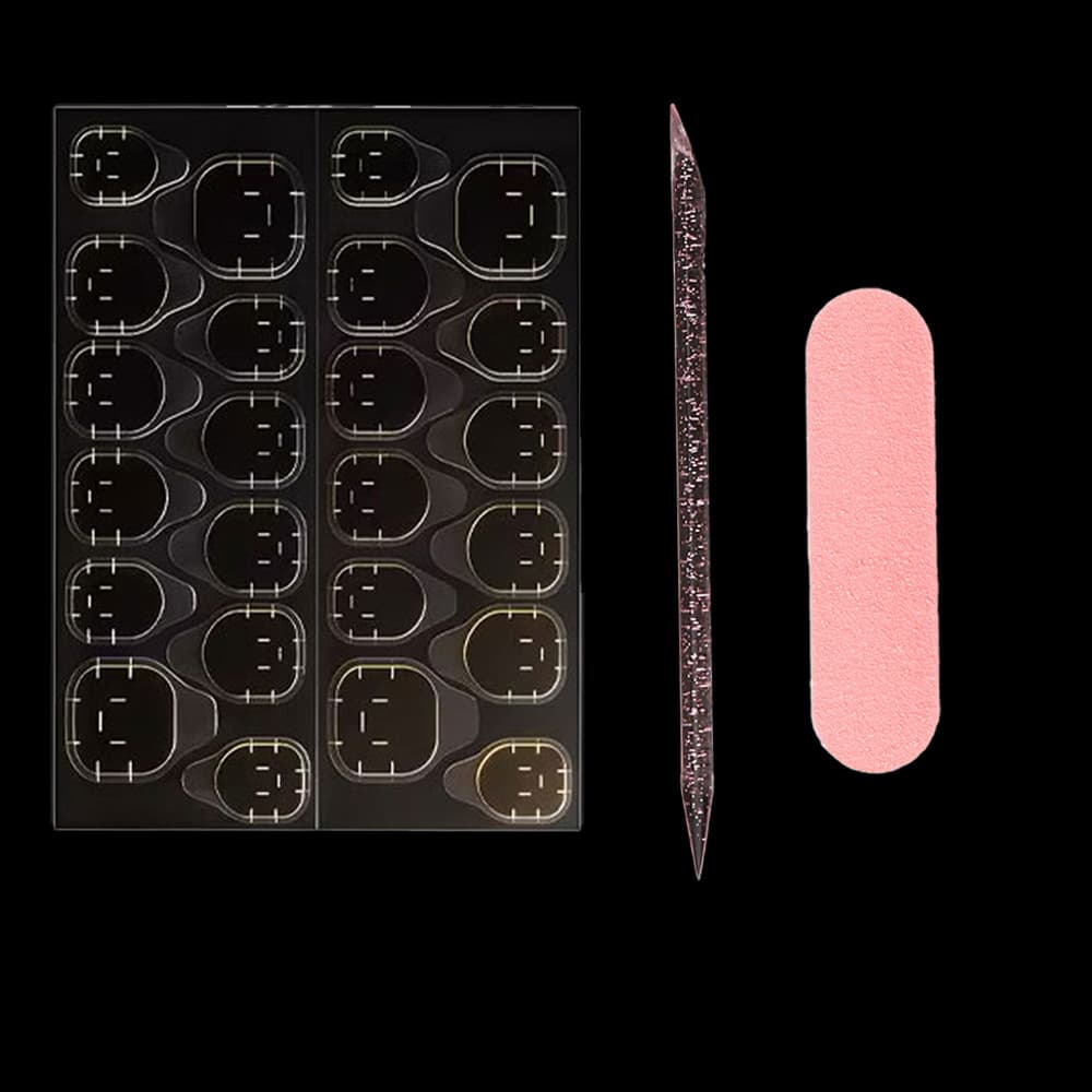 Disposable Armor Kit Suit Alcohol Cotton Wooden Stick Nail Art DIY Material Bag Nail Art Kit