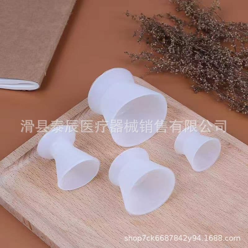 Dental Self-Curing Cup Silicone Rubber Mixing Bowl for Dental Materials, Dental Cement Mixing Cup Rubber Bowl