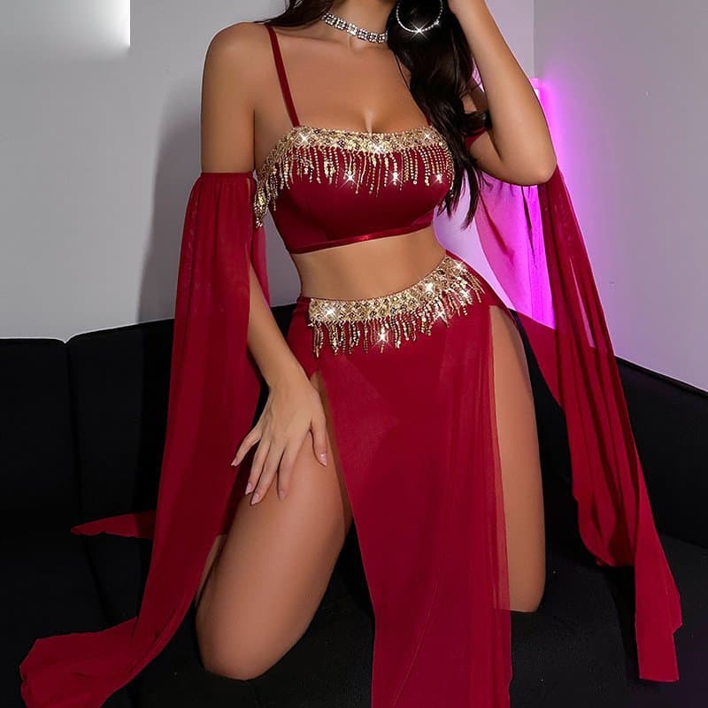 Sexy Lingerie Cross-border European and American Lace Amazon New Exotic Erotic Lingerie Set