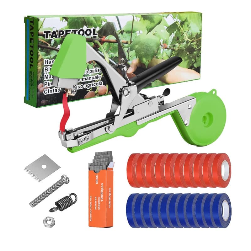 Plant Binding Machine Multi-functional Vine Tying Tool Knotter for Grapes, Eggplants, Cucumbers Agricultural Tool