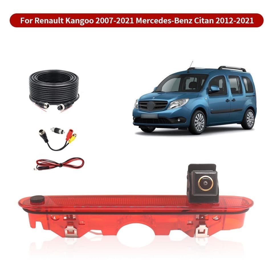 Suitable for Mercedes-Benz Citan Renault Kangoo high-mounted brake light high-definition reversing image camera