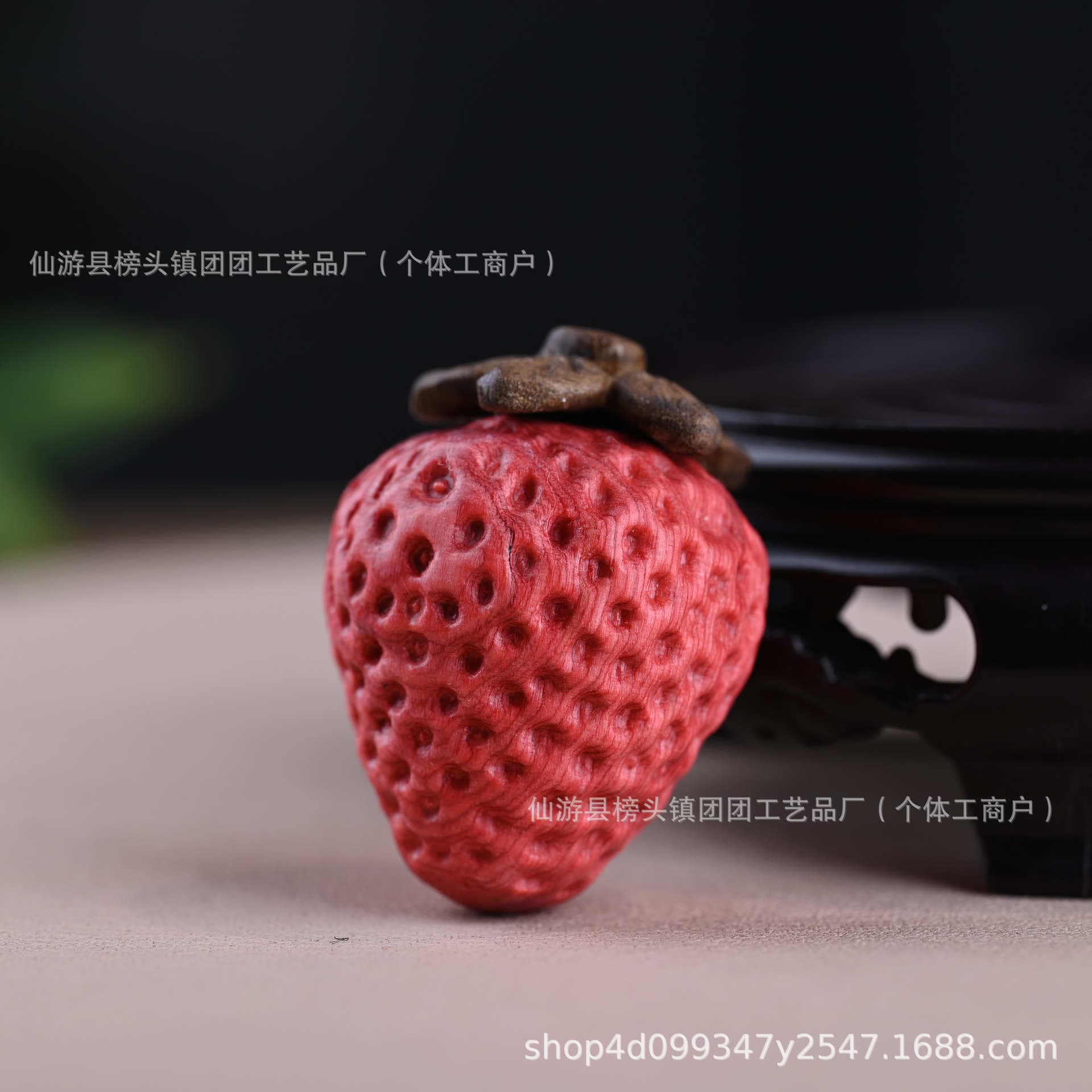 Wood Carving Fruit Collection Apple Mangosteen Persimmon Pear Pumpkin Eggplant DIY Accessories Cute Children's Gift Wholesale