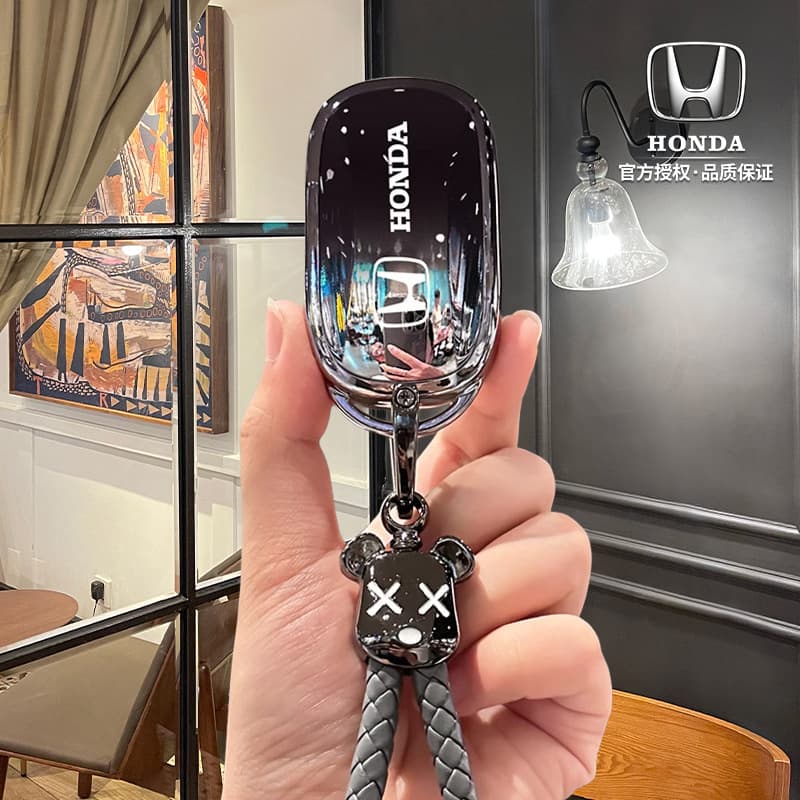 For Honda CRV Key Case Accord Civic Haoying XRV Style Fit Odyssey URV Elysion Car