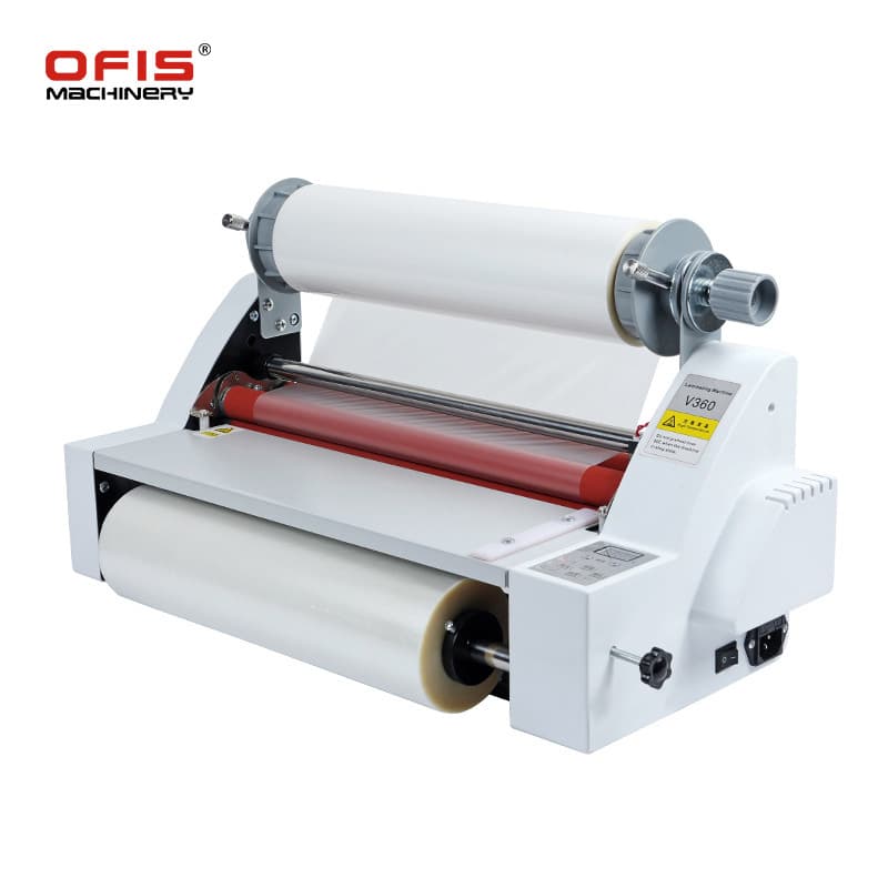 V360 Laminator Electronic Temperature Control Cold Laminating Machine Photo Thermal Laminator A3 Film Laminator Cold and Hot Dual Use
