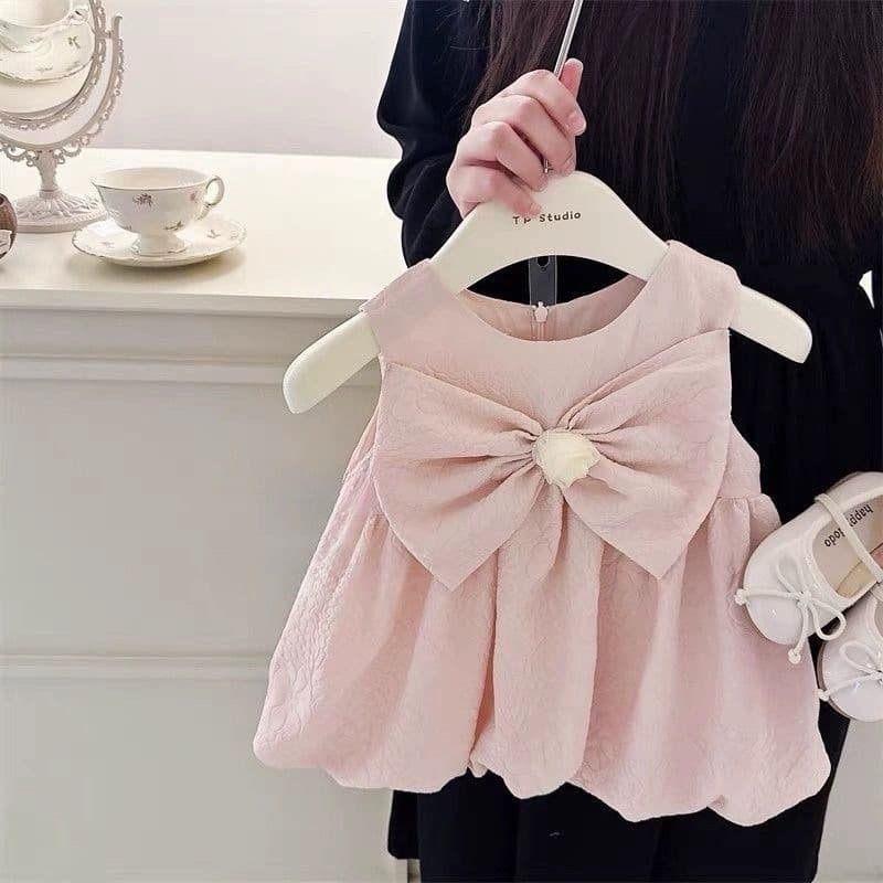 Girls Dress Summer 2026 New Children Skirt Little Girl Fashionable Princess Dress Baby Summer Kids Clothing Trendy