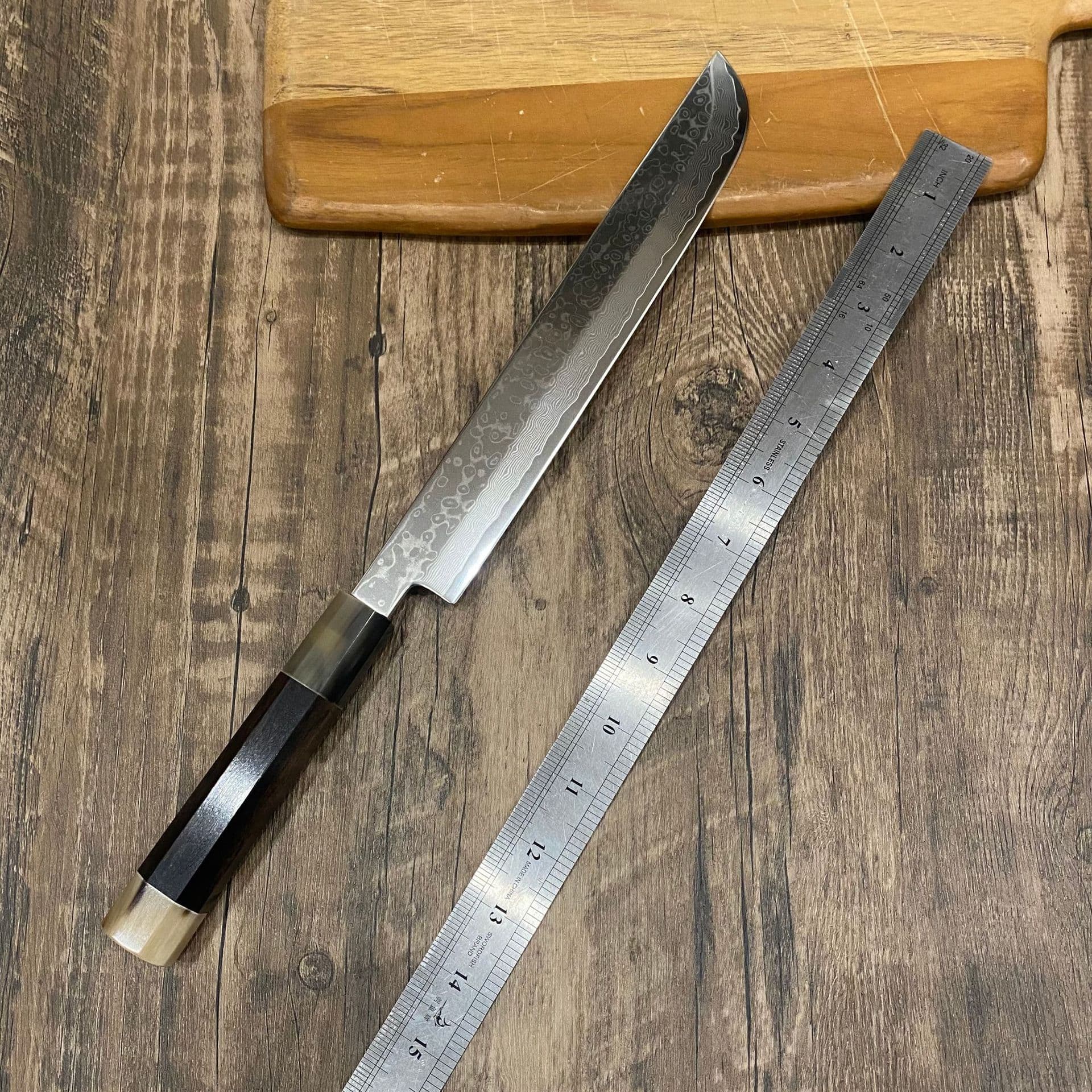 Japanese Ryūba Sakimaru Masao Stainless Steel Forged Sashimi Knife HRC60 Ultra-fast and Sharp Slicing Fish Cutter