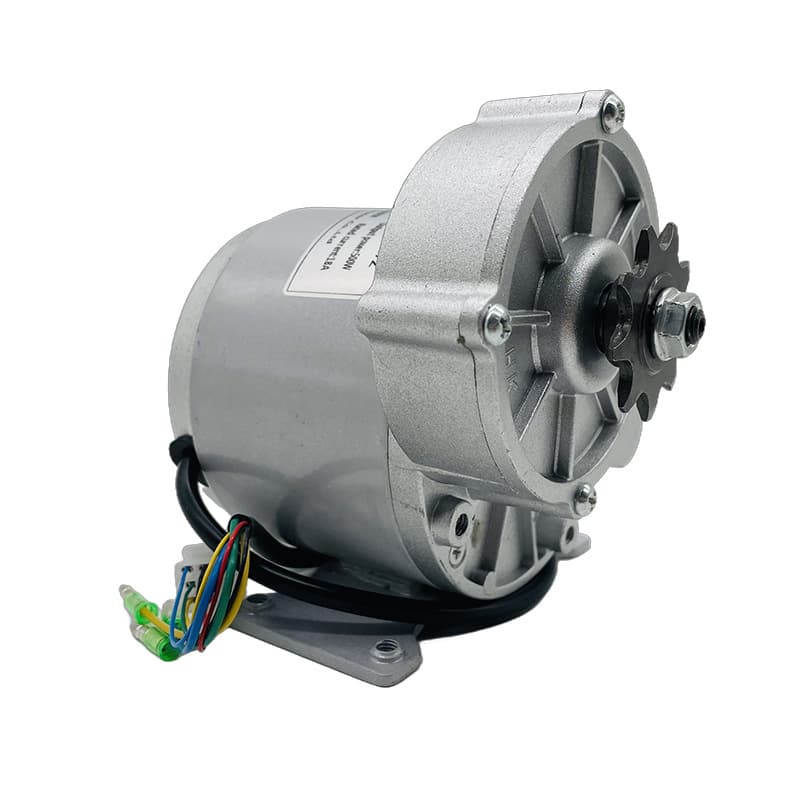 Lingying MY1018Z 24V350W Brushless Geared Motor Hall Effect Geared Motor Bicycle Kit Motor