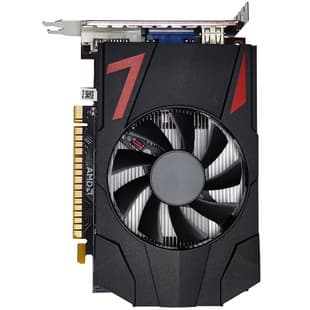 HD6770 1GB DDR5 AMD Desktop PC Graphics Card Independent Gaming GPU Supports CF LOL 4G