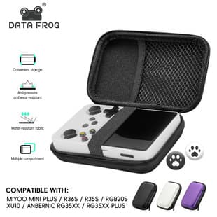 EVA Hard Shell Carrying Case for R35S/R36S Handheld Game Console Protective Storage Bag