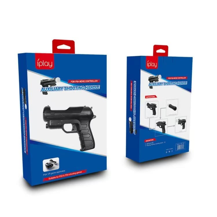 PS4vr handle gun stock auxiliary shooting game light gun PS MOVE handle game gun adds body feeling 2 packs