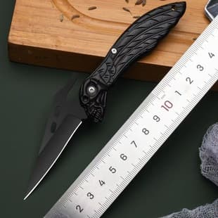 Outdoor Knife Camping Fishing High Hardness Folding Knife EDC Box Cutter Multi-function Survival Portable Folding Knife