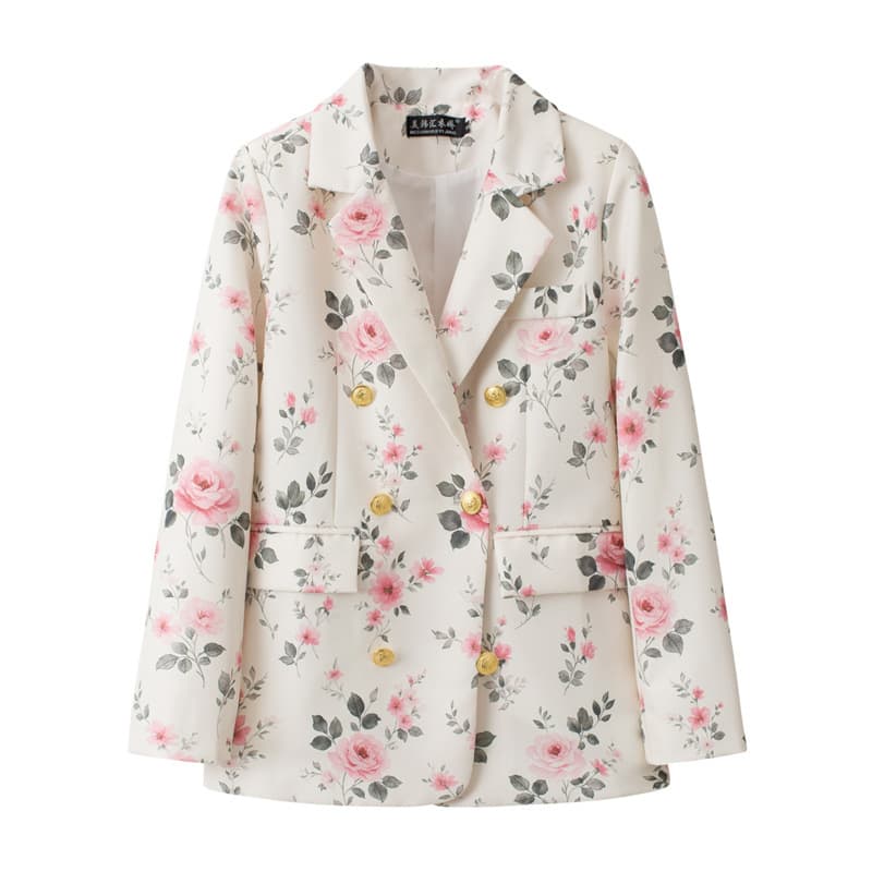 2026 Trendy Spring/Autumn Suit Set for Women, Versatile Slimming Wide-Leg Pants and Blazer